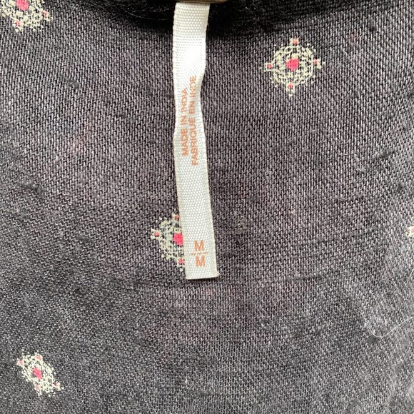 SOLD Free People - Jumper - Black Patterned - M - Picture 4 of 8